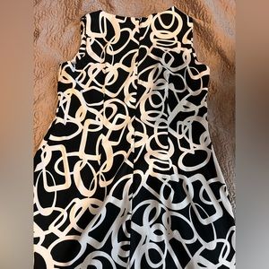 Tank dress with zipper.